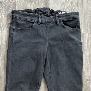 Acne Studios Women's Size W27 L34 SKIN ROCCA Back Zip Grey Skinny Jeans Jegging
